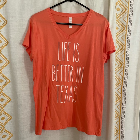 Tops - NWOT Coral Texas Shirt